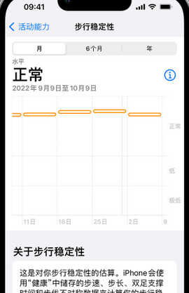 西沙iPhone手机维修如何在iPhone开启'步行稳定性通知'