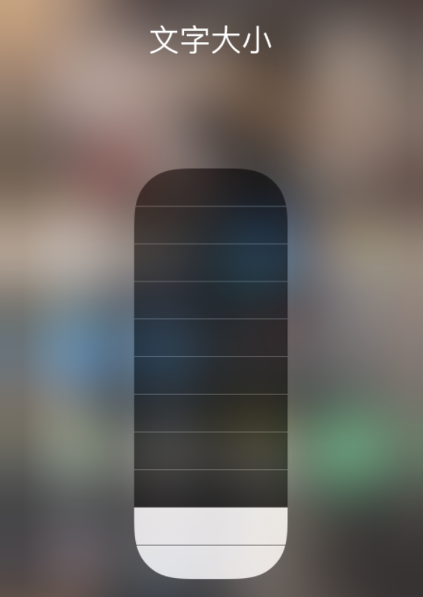 西沙苹果手机维修分享小技巧：在 iPhone 控制中心快速调节字体大小 
